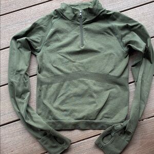 Victoria's Secret Olive Long Sleeve Top